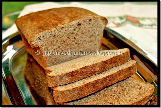 Whole Wheat Honey Buttermilk Bread - IMG_3594