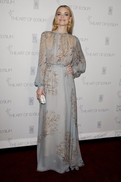 Jaime King attends the Art of Elysium and Samsung Galaxy