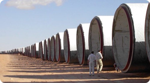 The Great Man-Made River Is The World's Largest Irrigation Project.