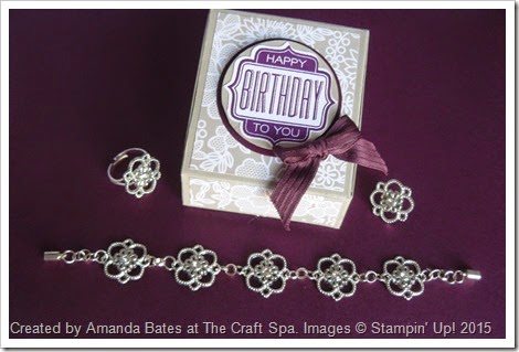 Something Borrowed Embellishments Jewellery, Created by Amanda Bates at The Craft Spa , 2015 (21)