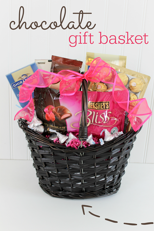 chocolate gift basket giveaway at GingerSnapCrafts.com #giveaway