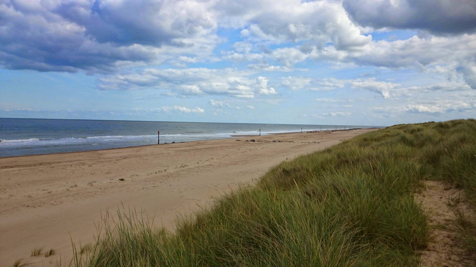 Norfolk through a smartphone: Horsey beach to see the seals