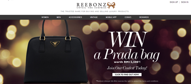 Reebonz prada discount