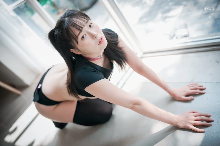 DJAWA Photo – Pia (피아) Black Puppy Girl (Full.Ver)