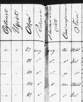 1831-32 Register of Free Black Women p163-4-Hester Franklin - Copy - Copy (2)