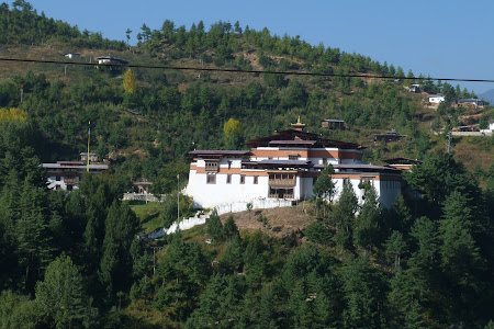 Imagini Bhutan: liceu Thimphu
