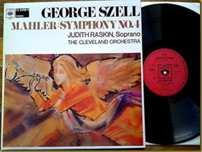 Mahler 4 Szell vinilo
