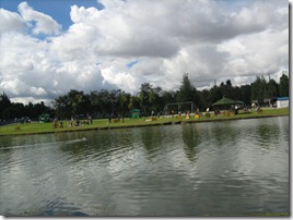 Lago parque Simón Bolívar