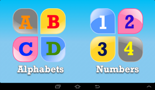 【免費教育App】Alphabets & Numbers for Kids-APP點子