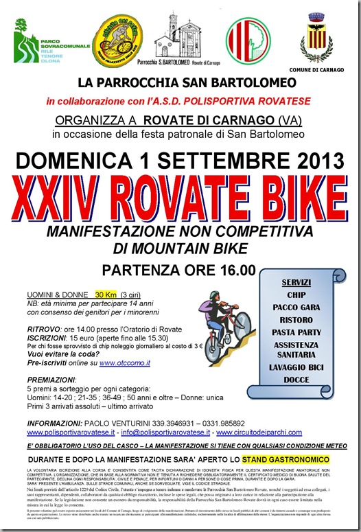 2013.09.01 Rovate bike
