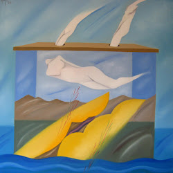 Rodolfo Opazo (chileno)-Acuario-98 x 88-1996
