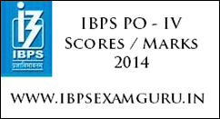 IBPS PO Phase-IV Scores 2014