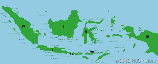 peta persebaran hewan di Indonesia