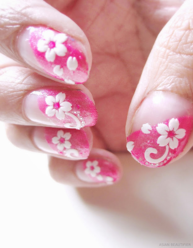 Nail Art Using Nail Stickers