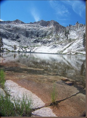 Pear Lake and Alta Peak
