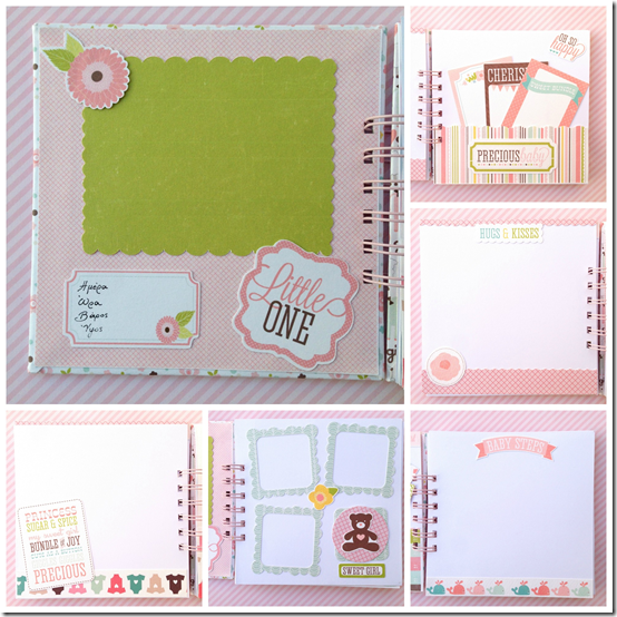 Bundle of Joy Girl mini Collage 01