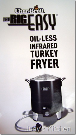 Infrared turkey outlet fryer