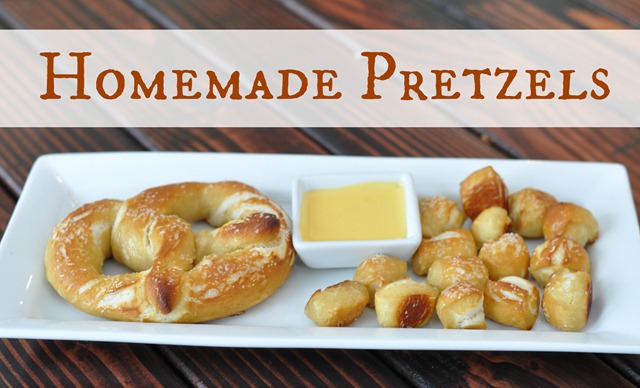 Homemade Pretzels by Decor and the Dog