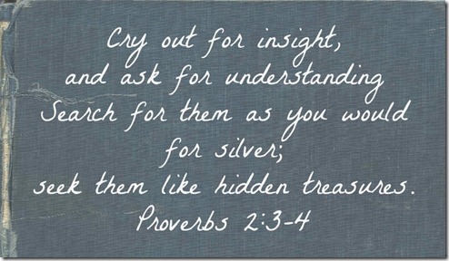 Proverbs 2 3-4