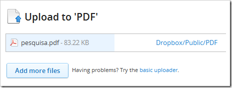 Enviando PDF