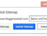 Submitting Blogger sitemap via Google Webmaster Tools