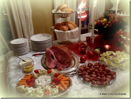 A Walk in the Countryside: Christmas Buffet