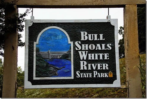 Bull Shoals White River Sign