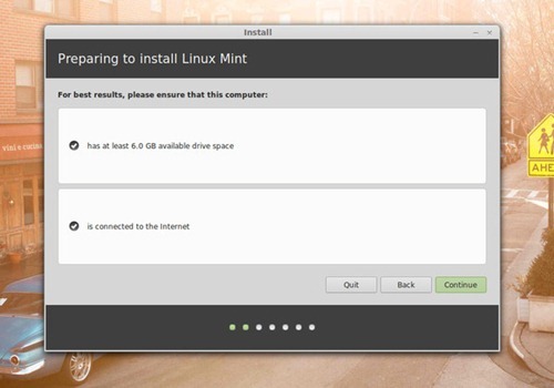 Linux Mint 15 install 2