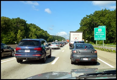 02b - I-90W Traffic Jam started at Exit 11 took 2 hours to go 5 miles