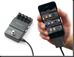 istomp pedal digital digitech ipod iphone