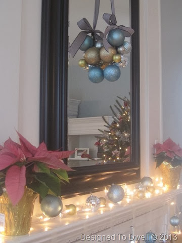 Ornament Cluster on Mirror