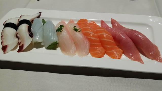 Sushi from The Blue Fish in Houston Cell photo by Trisha