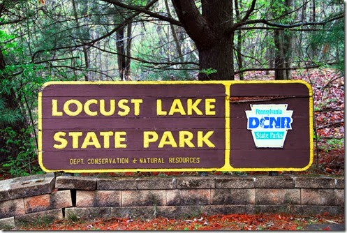 Locust Lake Sign