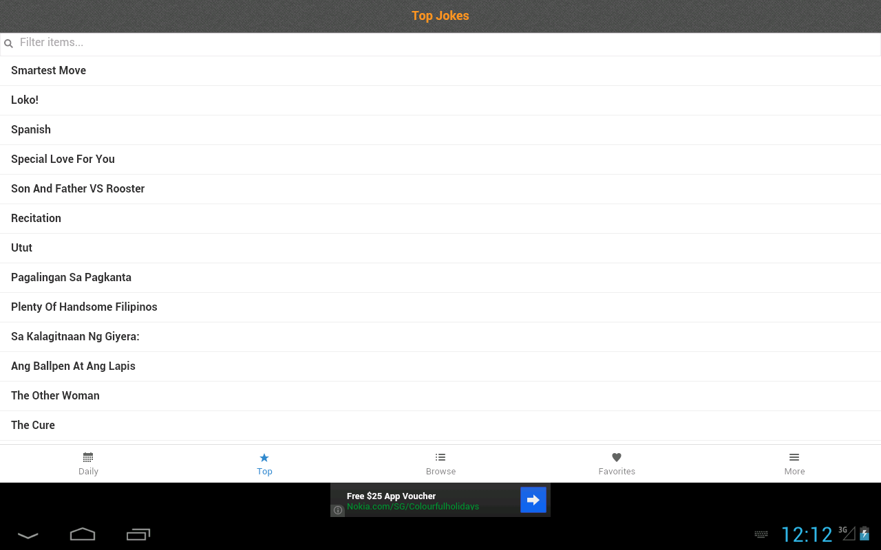 Pinoy Jokes screenshot