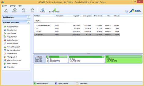 SnapCrab_AOMEI Partition Assistant Lite Edition - Safely Partition Your Hard Drives_2014-2-27_12-9-52_No-00