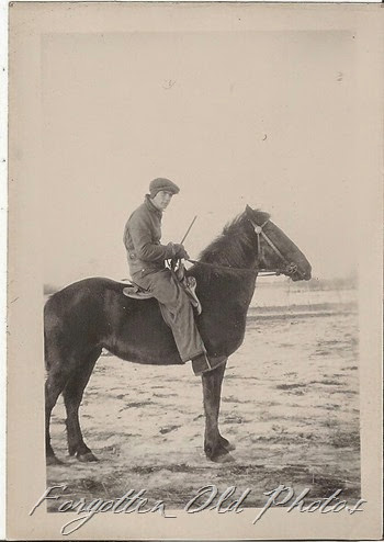 Man on a horse Winnipeg Antiques