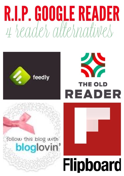 Google reader is retiring! Here are some easy ways to transport your favorite blog subscriptions to a new service