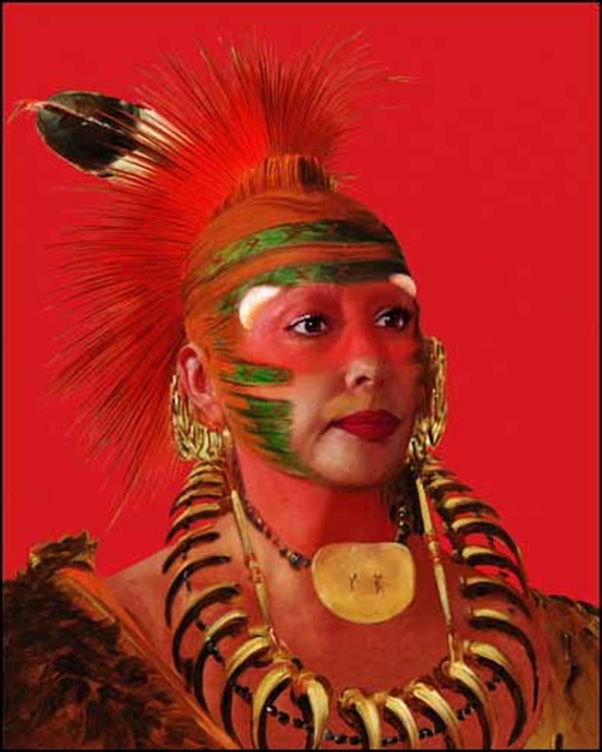 Orlan,Self hybridation indiennes-américaines