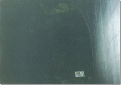 Inside Concrete Arch at Tunnel 15.1 on the Iron Goat Trail in 2000