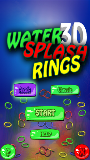 Water Splash Rings 3D