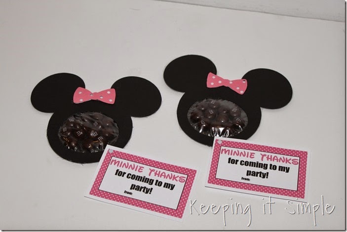 Minnie Mouse Birthday Party Favor with Printable (1)