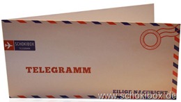 Schokibox Telegramm