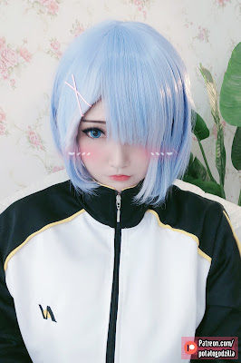 Coser@Potato Godzilla Rem in Subaru Jacket