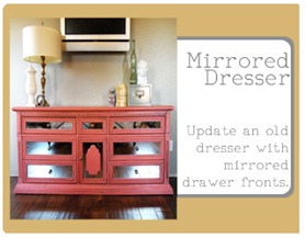 Mirrored Dresser