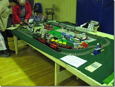 IMG_4700 Peninsula Model Railroad Club Lego Layout at LK&R Swap Meet in Rainier, Oregon on December 9, 2006