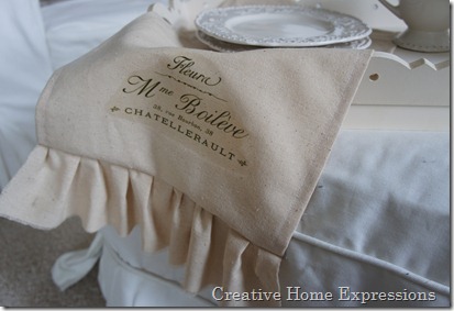 Creative Home Expressions: French Tea Towels
