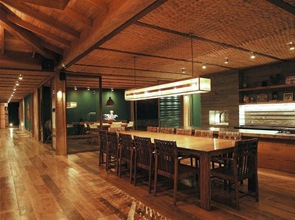 Decoracion comedor madera
