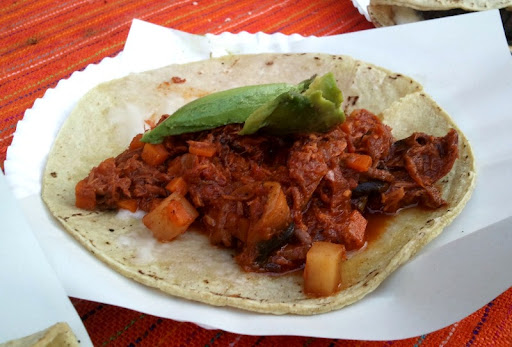 Marlin Pibil Taco from Tacos Kokopelli
