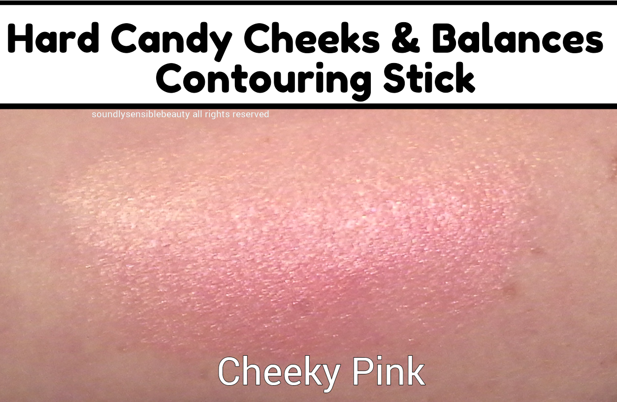 Hard Candy Cheeks & Balances Stick Duo; Review & Swatches of Shades