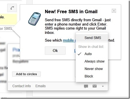 gmail free sms2